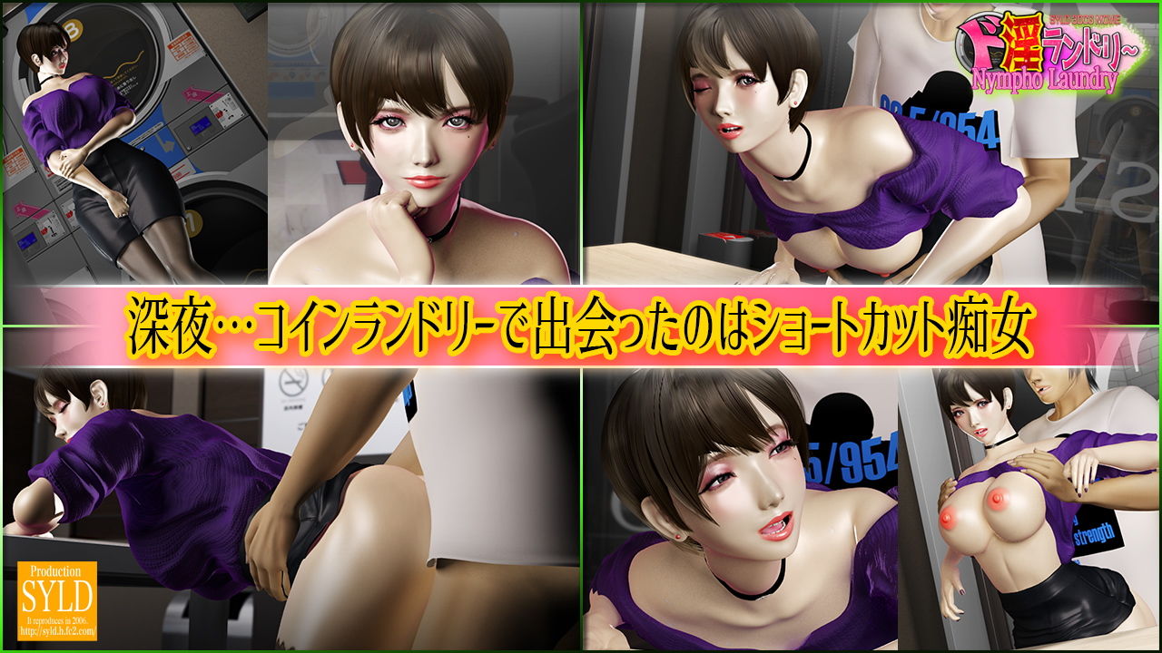 サンプル画像1:Nympho Laundry / ド淫ランドリー(SYLD) [d_198375]