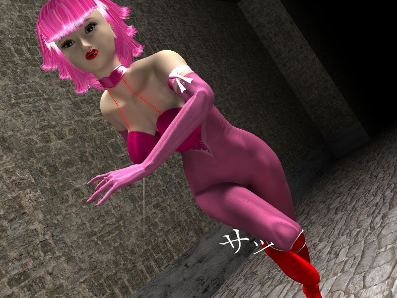 サンプル画像1:正義のコスプレヒロイン ピンクダリア(PerilCosplayHeroine) [d_198555]