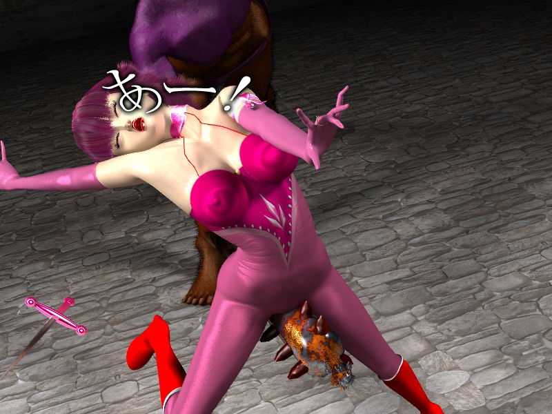 サンプル画像2:正義のコスプレヒロイン ピンクダリア(PerilCosplayHeroine) [d_198555]