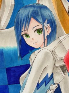 サンプル画像2:ダー〇ン・イン・ザ・フラ〇キスのアナログイラスト（コピック系作品）(さろめSS研究室) [d_198633]