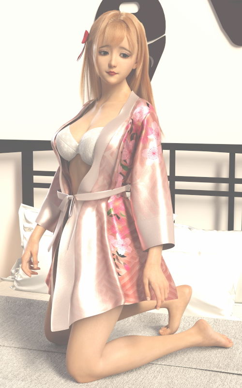 サンプル画像3:Girl in Lingeries(幽霊列車Works) [d_198647]