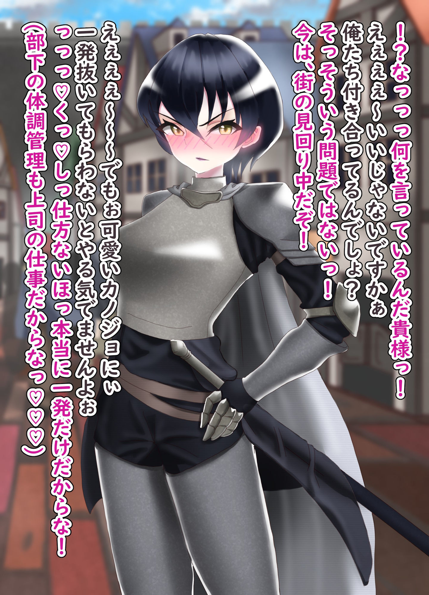 サンプル画像5:女騎士団長を無理やりヤったら付き合うことになった話(冬空いずも) [d_198891]