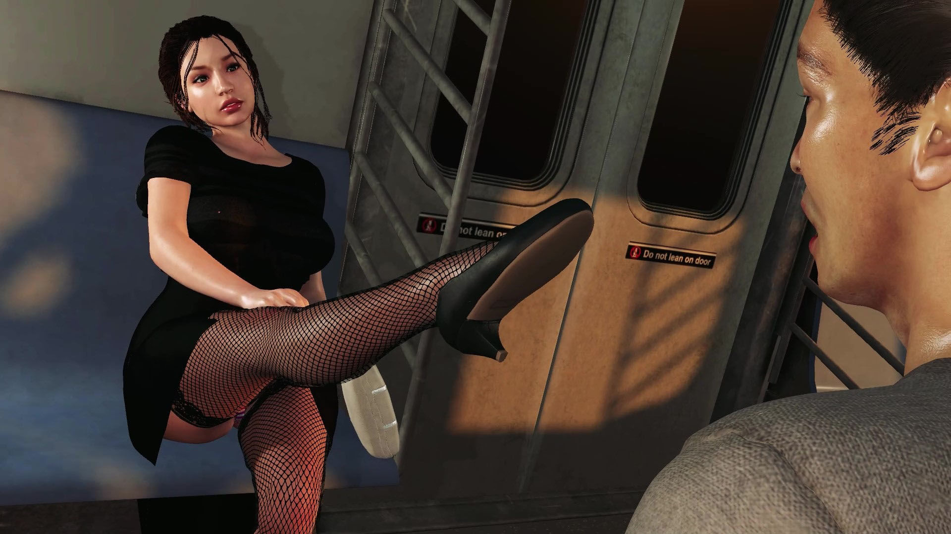 サンプル画像6:【VAM中毒】妄想シリーズ「ロマンス・オン・ザ・トレイン」(VaM中毒) [d_199214]