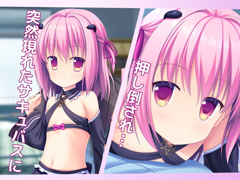 サンプル画像1:ロリサキュバスの搾精地獄 押し倒されてから搾精死まで(イド宝石店) [d_199616]