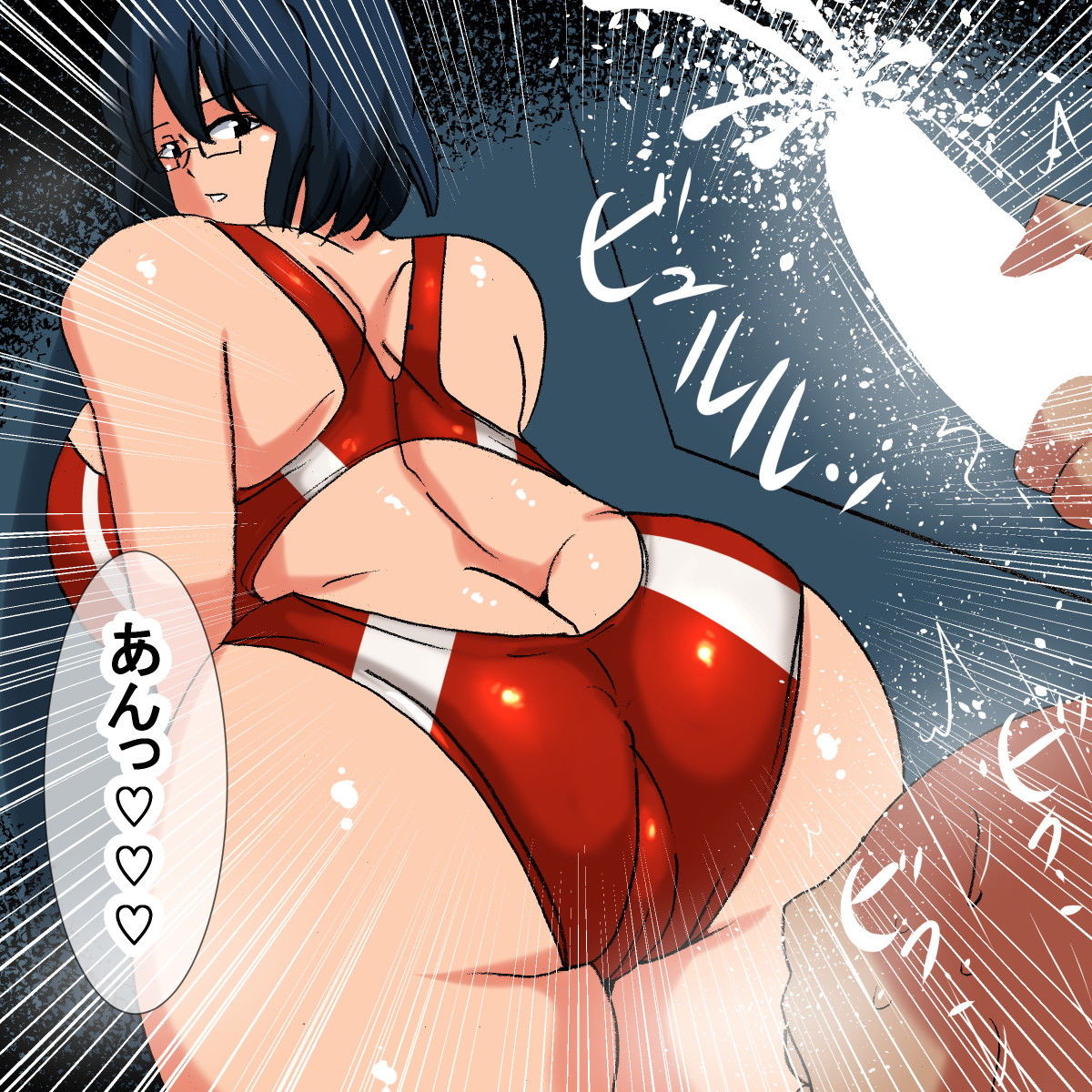 サンプル画像3:mh 眼鏡をかけた地味子の話(s（ムチムチメイン）) [d_199875]