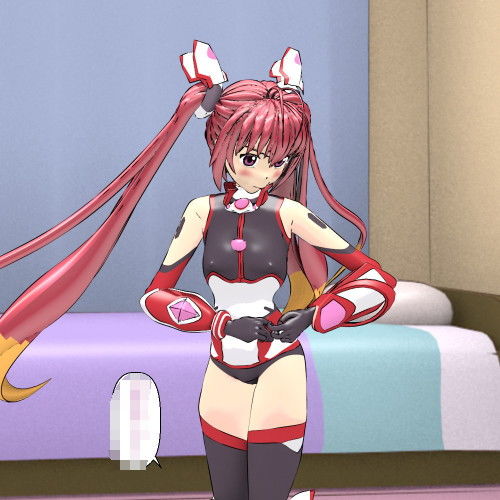 サンプル画像1:TS性転換ツインテールヒロイン戦士とおじさんのエロ個人撮影会(ろじえーる) [d_200087]