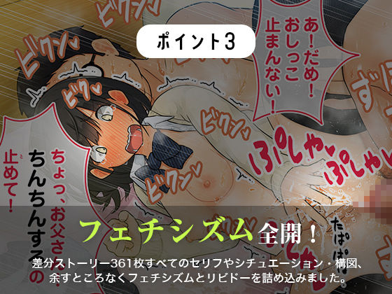 サンプル画像6:【父×娘】〜ちょっと不思議な親子の性教育セックス〜(ろんどん でりー＆ばりー) [d_202022]