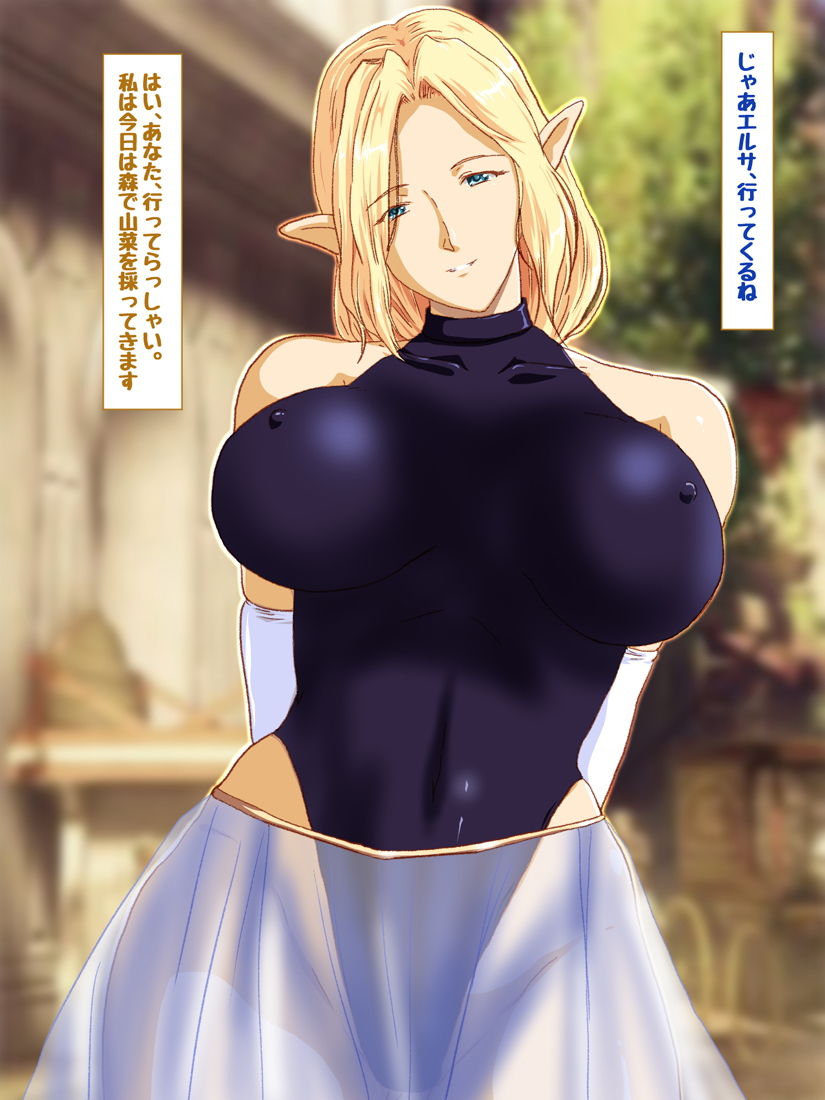 サンプル画像2:人妻エルフ若奥様の受難(HANGON) [d_202128]