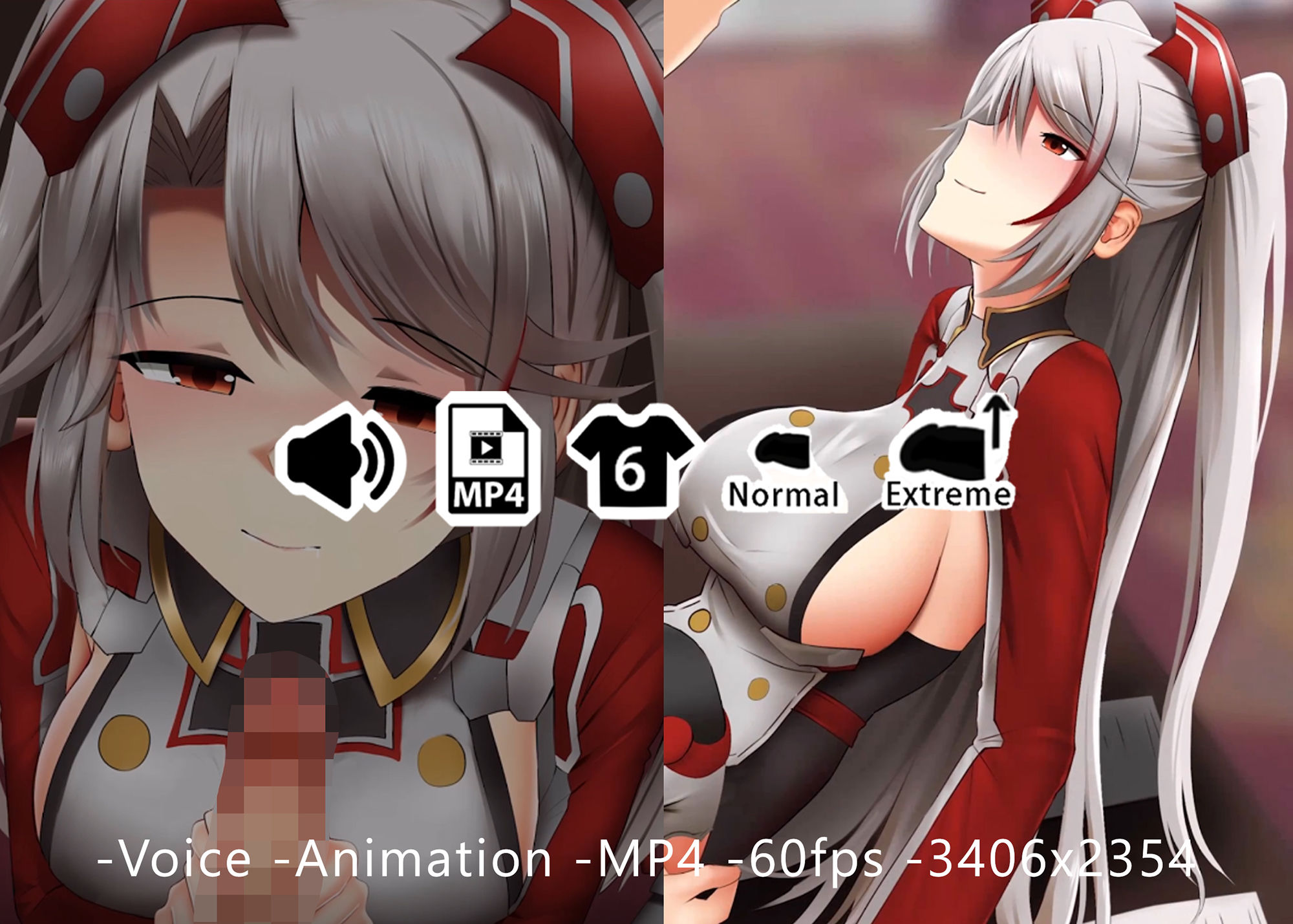 サンプル画像1:プリンツ・オイゲン – 同人動画 （ぎんハハ）(ぎんハハ) [d_202149]