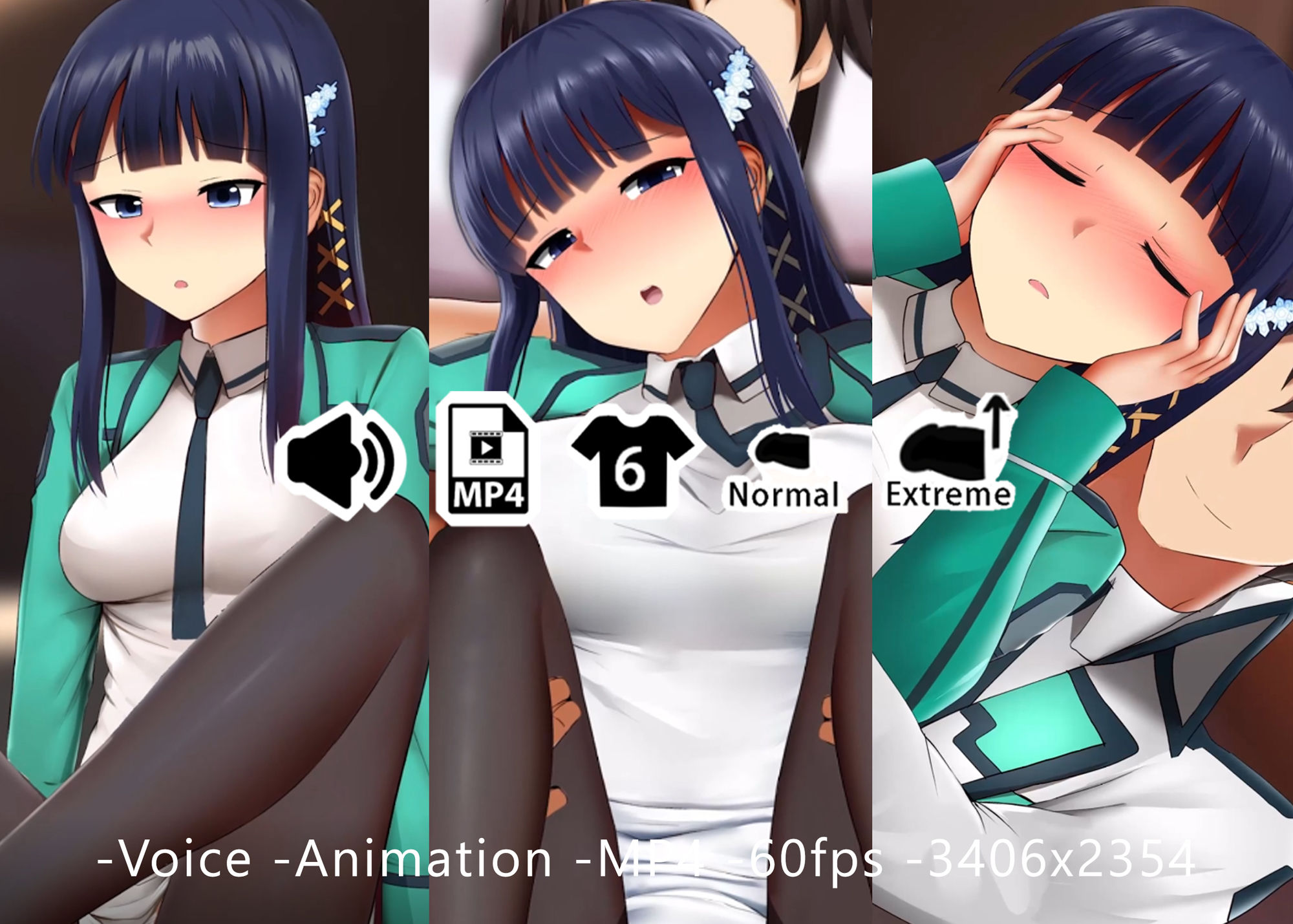 サンプル画像1:司波深雪 – 同人動画 （ぎんハハ）(ぎんハハ) [d_202178]