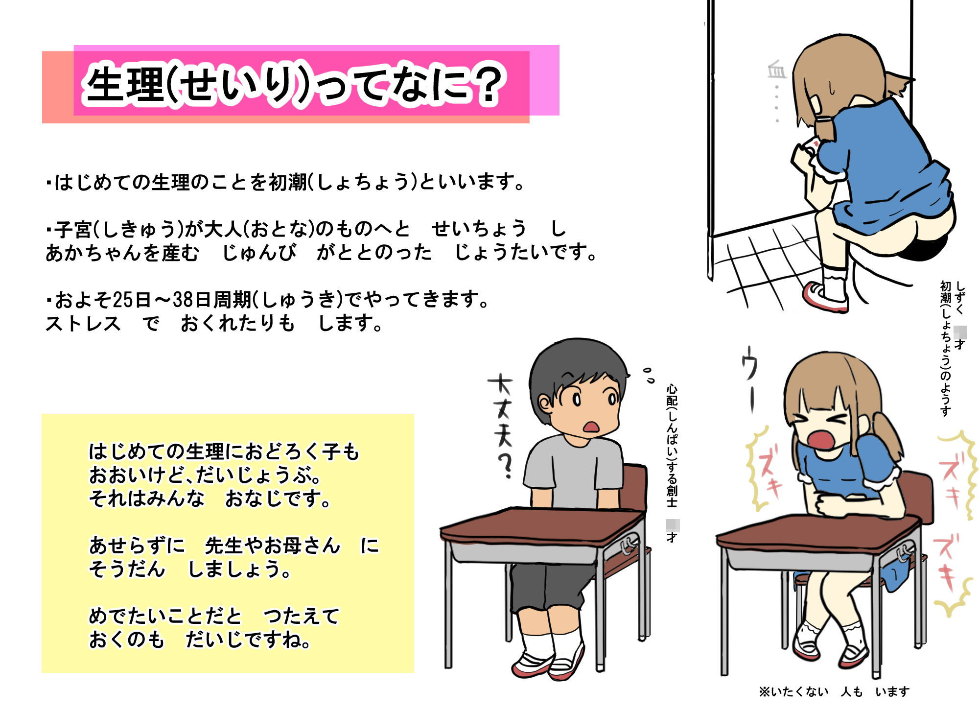 サンプル画像2:よくわかる体のふしぎ〜ただしい性教育〜(湯の海茶碗) [d_202482]