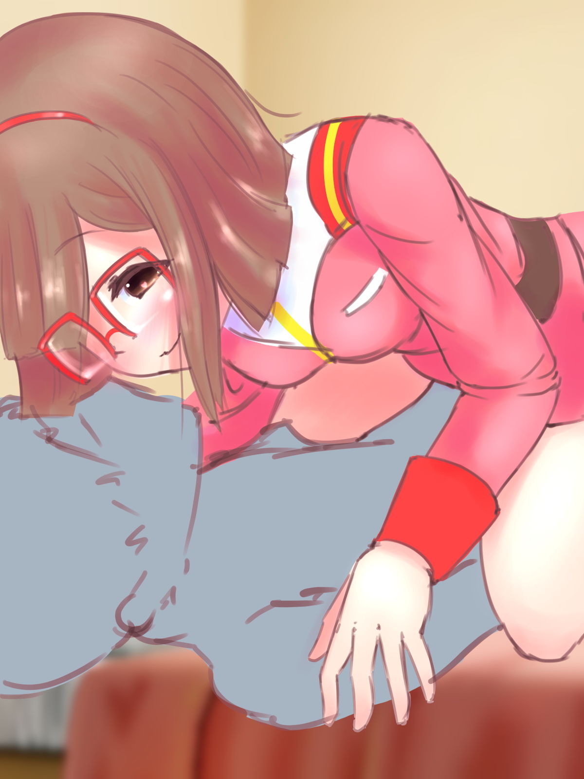 サンプル画像4:イ○リ君が好き過ぎてエッチが止まらない委員長の話(めろぅ・いえろぉ) [d_202500]