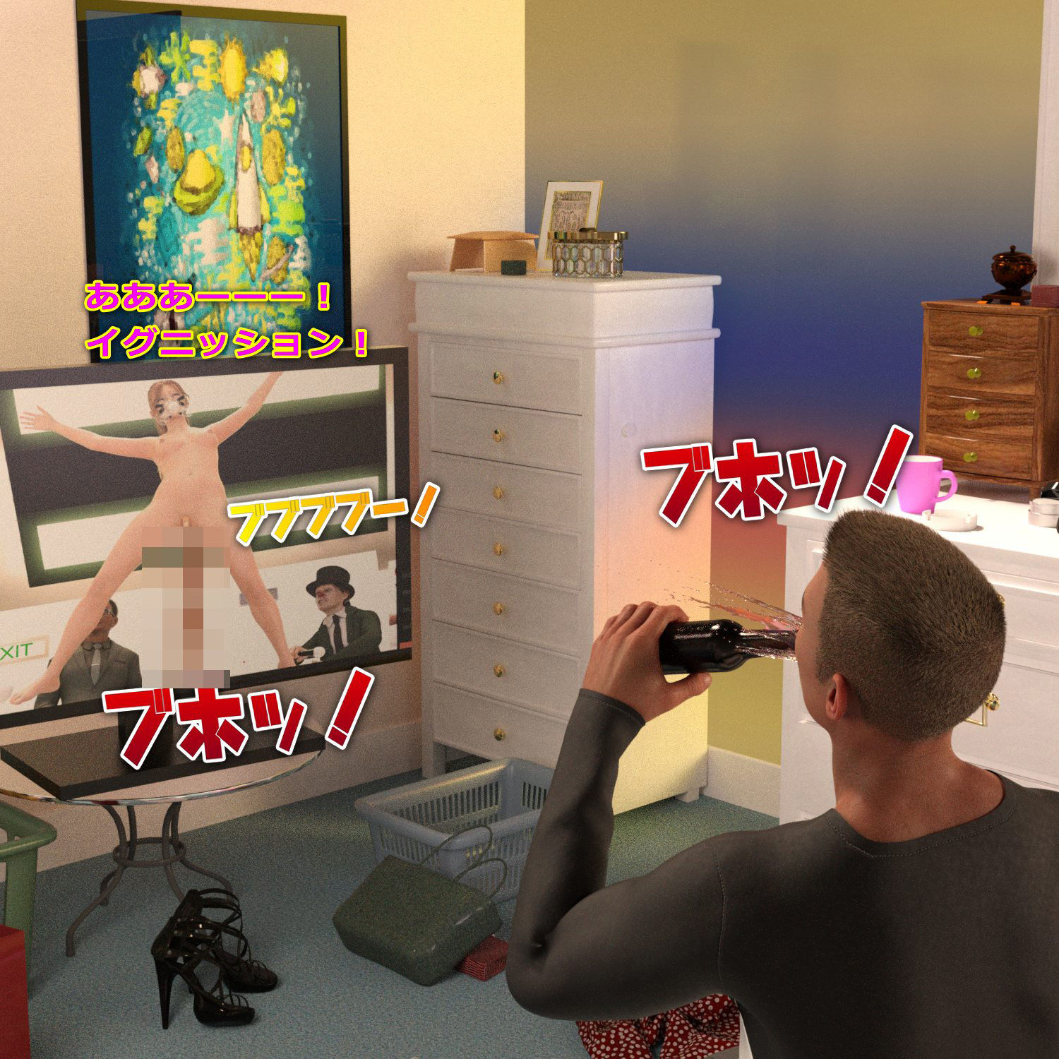 サンプル画像6:もなみの洗脳・スカトロ羞恥 史上最大のスカトロ茶番劇 前編＋後編(β-かざは) [d_202700]