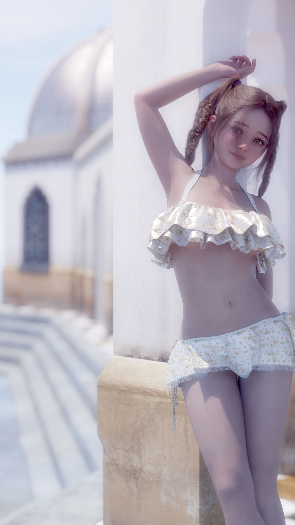 サンプル画像4:グラビア風CG集01(シュガーナイト) [d_203753]