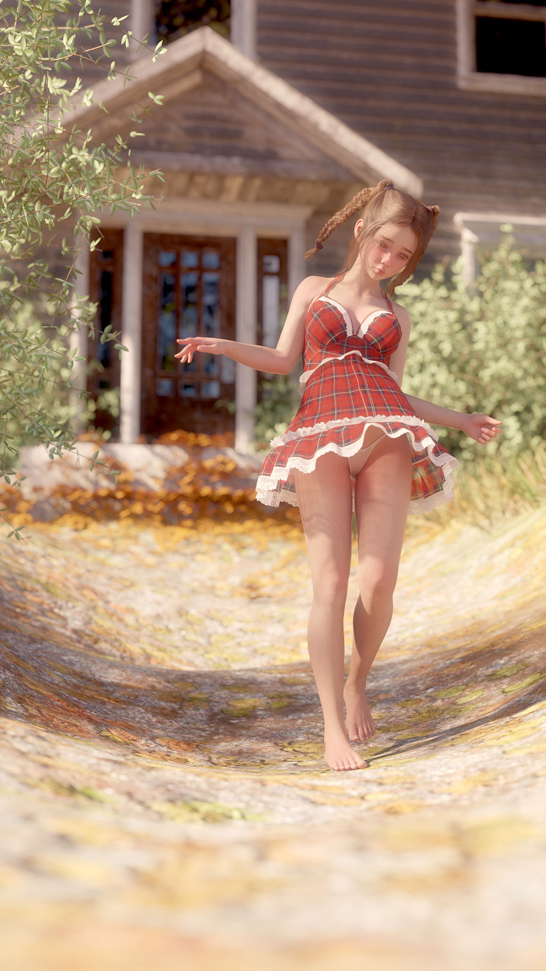 サンプル画像6:グラビア風ヌードCG集02(シュガーナイト) [d_203879]