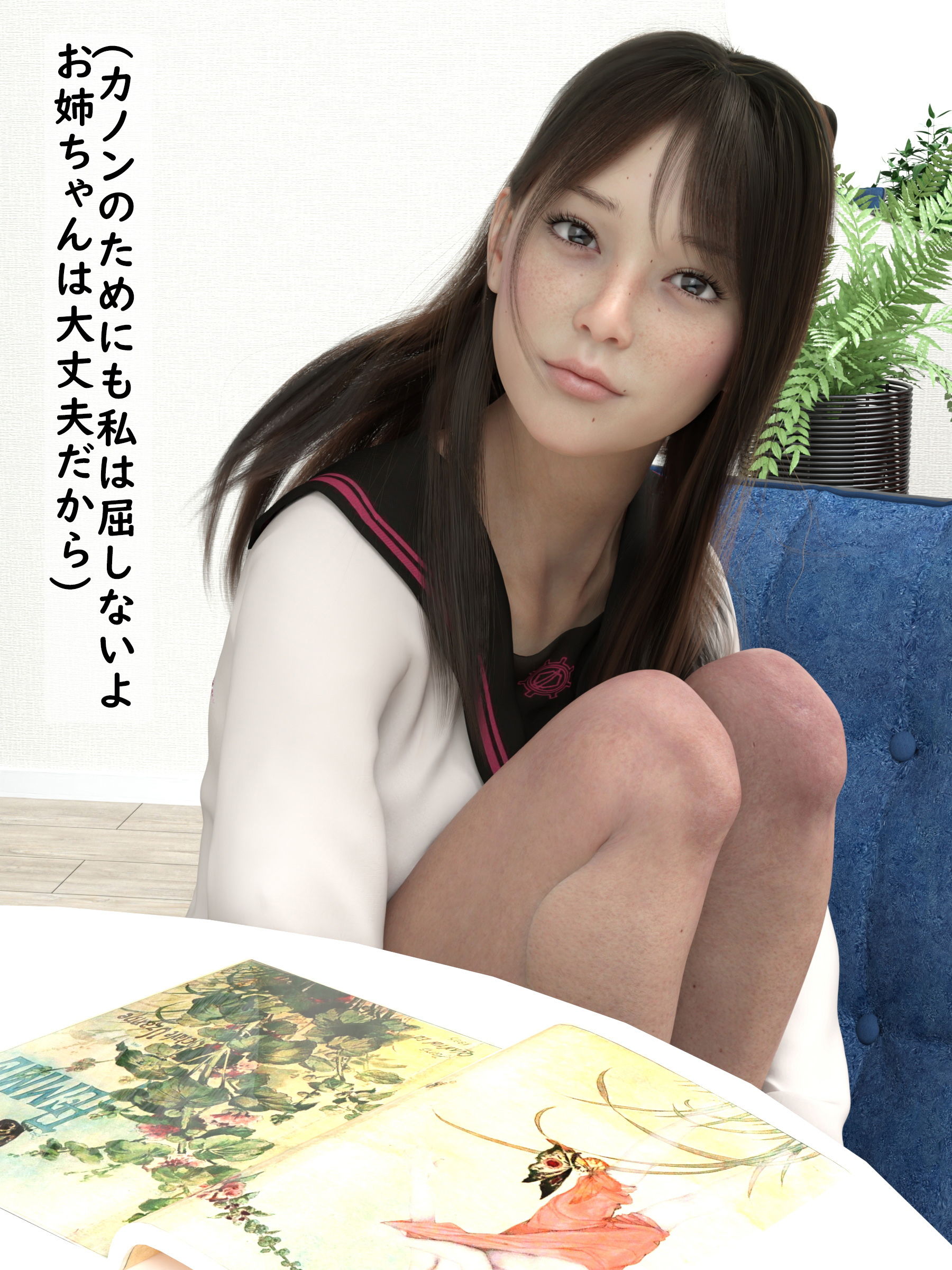 サンプル画像2:後編 姉ユミ 美人姉妹とゲス義父(わくわくパラダイス) [d_204214]