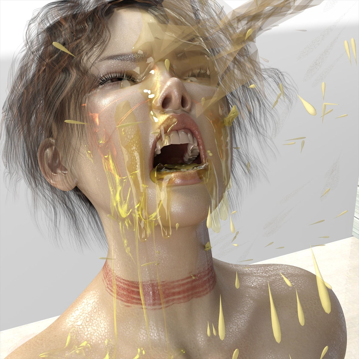 サンプル画像4:みちこと女騎士の浣腸オークション(キンク文庫) [d_204751]