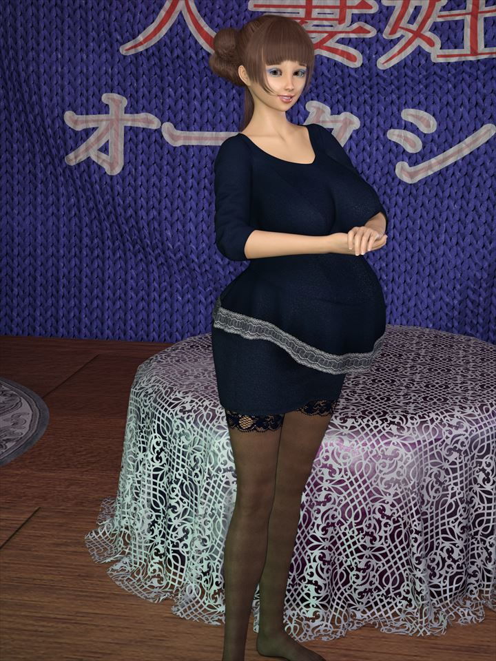 サンプル画像2:人妻妊婦オークション(幽霊列車Works) [d_205370]