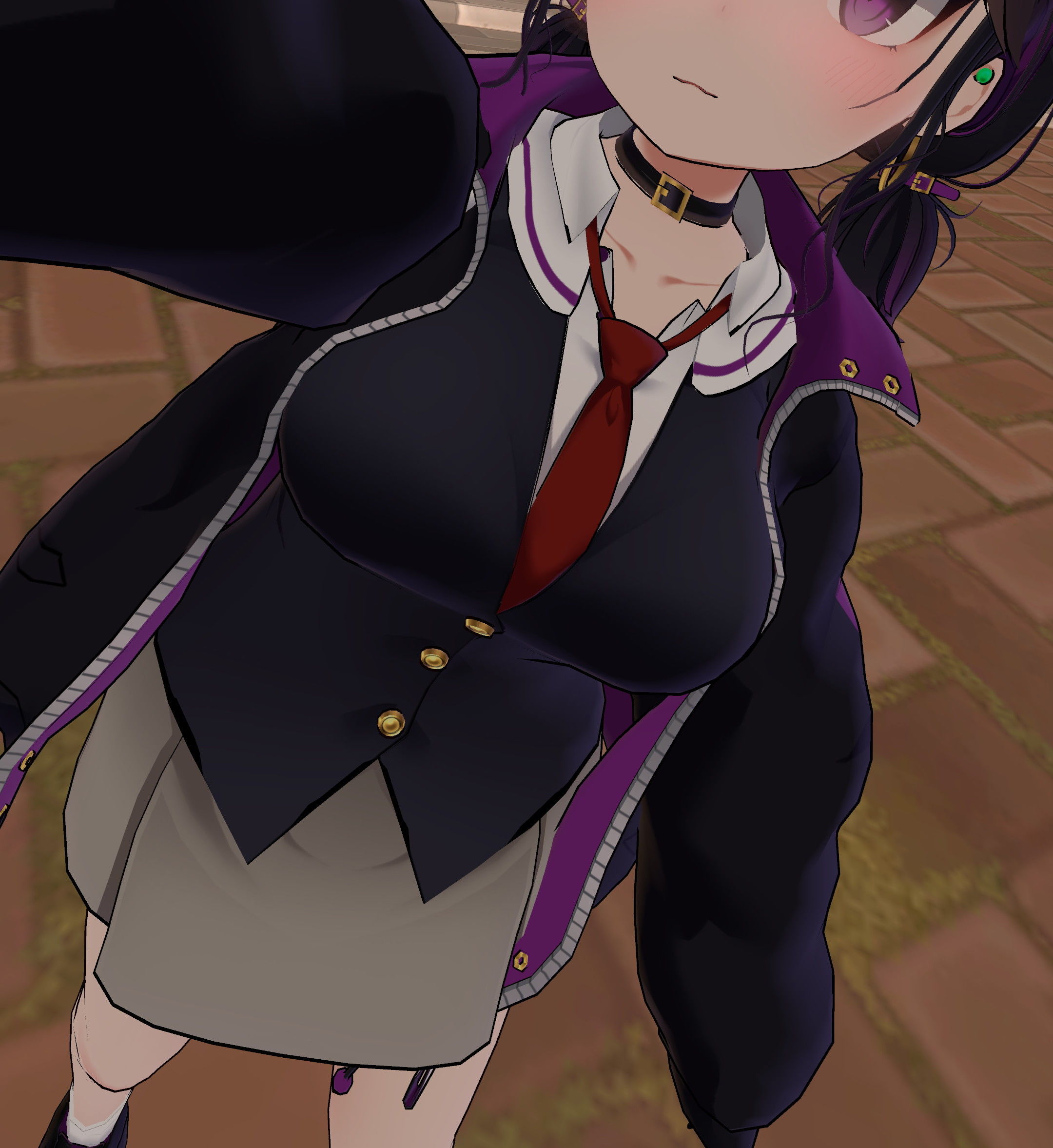 サンプル画像1:バーチャルの女の子2(iwagaki) [d_205446]