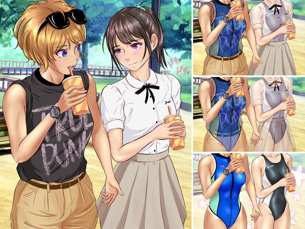 サンプル画像3:玲奈と祐子 2(BLACK★BASE) [d_205770]