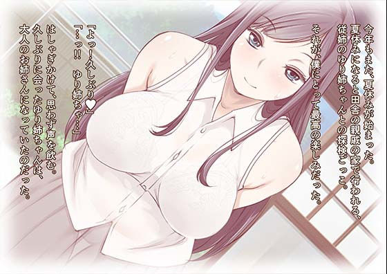 サンプル画像1:お姉さんとの夏休み「大人のかくれんぼ」(SAYA PRODUCTS) [d_205999]