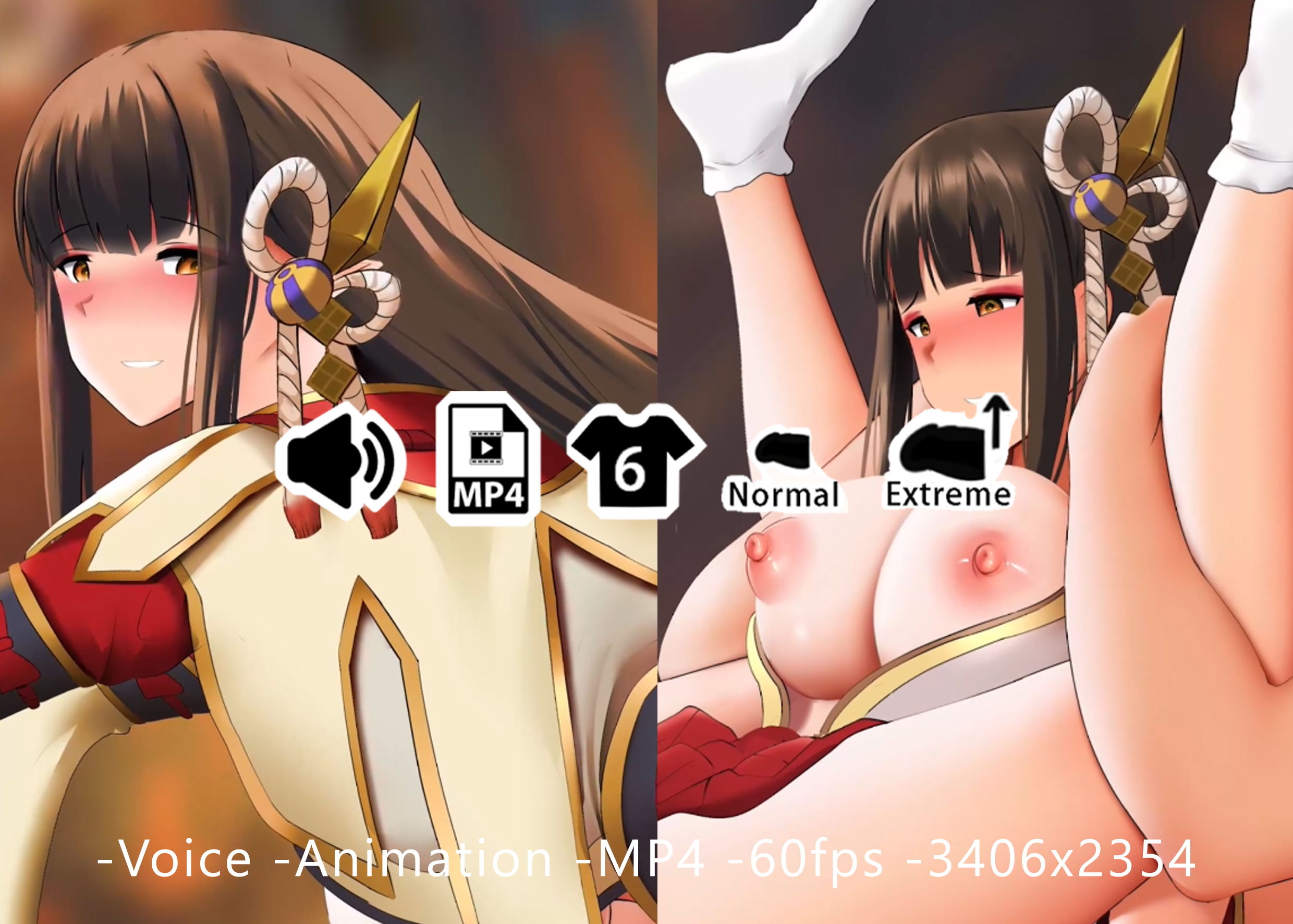 サンプル画像1:ヒノエ – 同人動画 （ぎんハハ）(ぎんハハ) [d_206320]