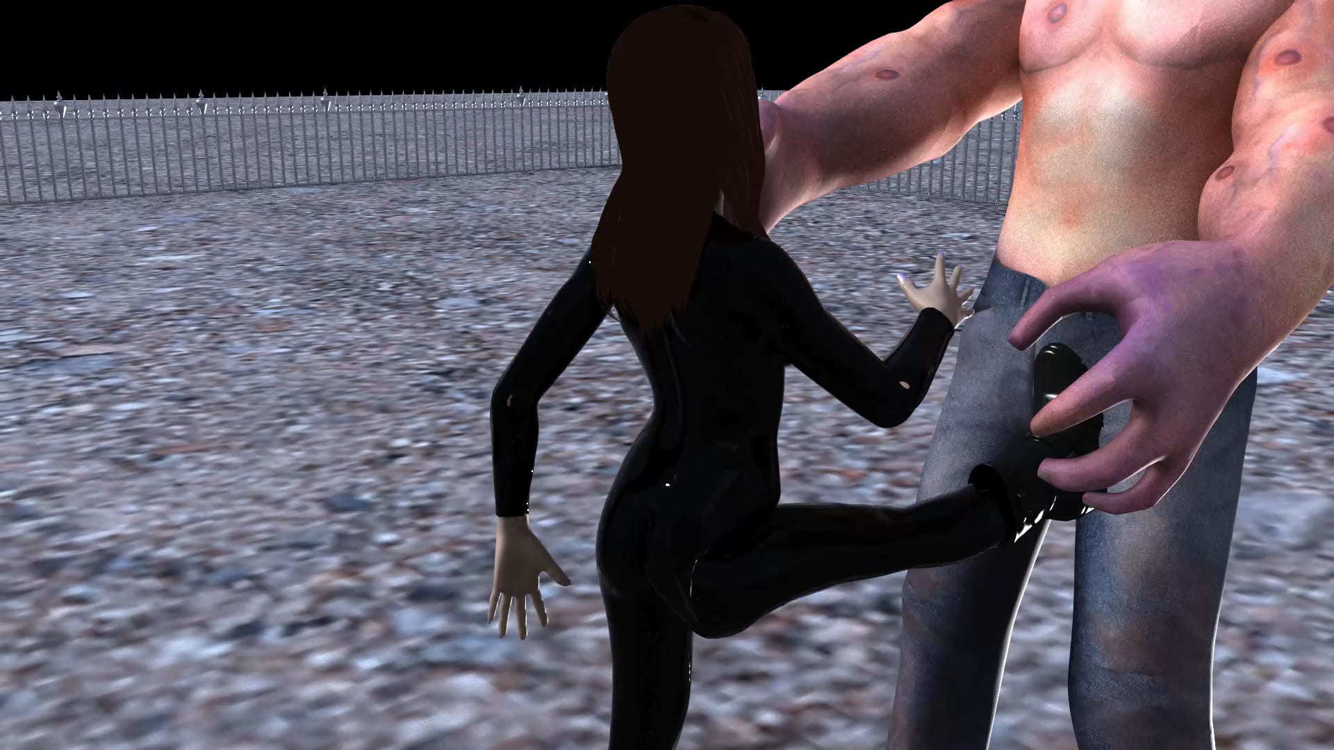 サンプル画像3:足フェチ異常者に捕まった女(SFL) [d_206445]