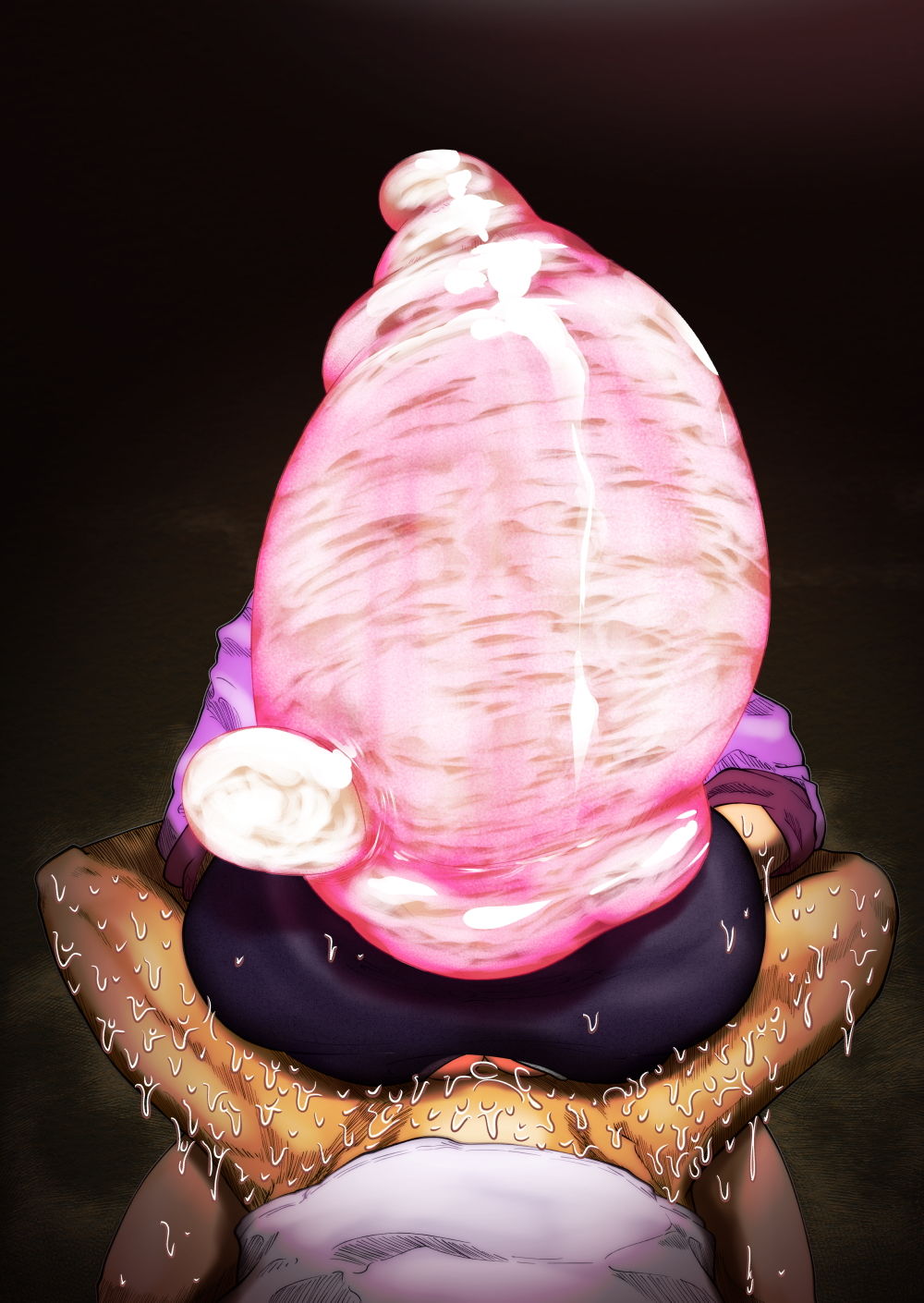 サンプル画像2:着衣パイズリ連続搾精ゴム爆破(月夜の研Q所) [d_206508]