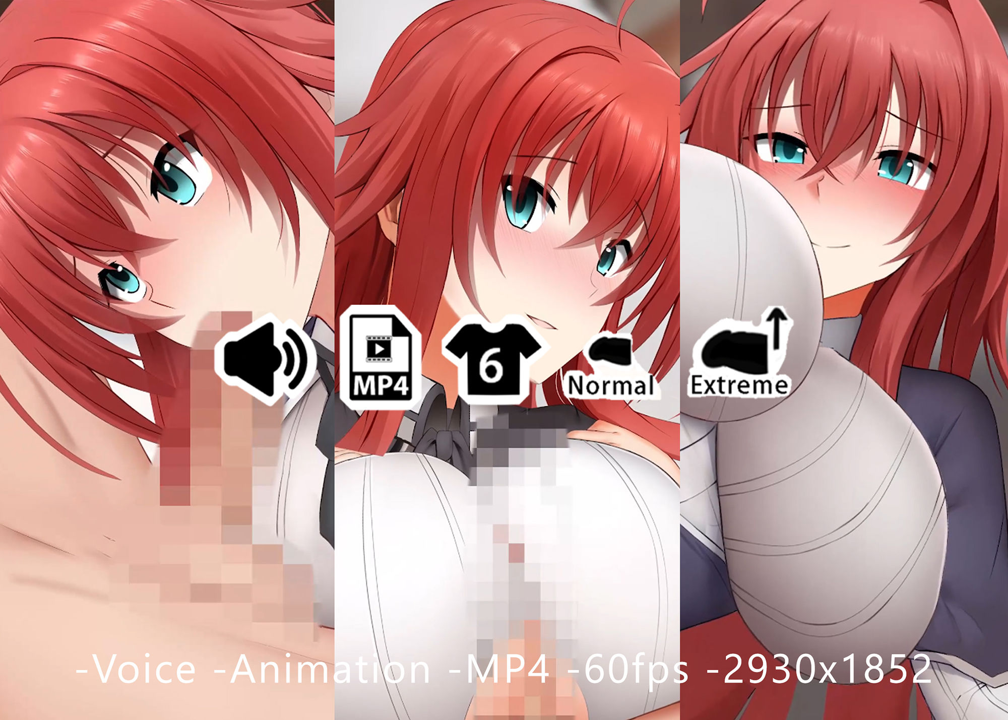 サンプル画像1:リアス – 同人動画 （ぎんハハ）(ぎんハハ) [d_206581]