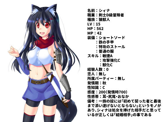 サンプル画像6:オオカミ剣士が仲間になるまで犯して説得！(しきらて支店) [d_206665]