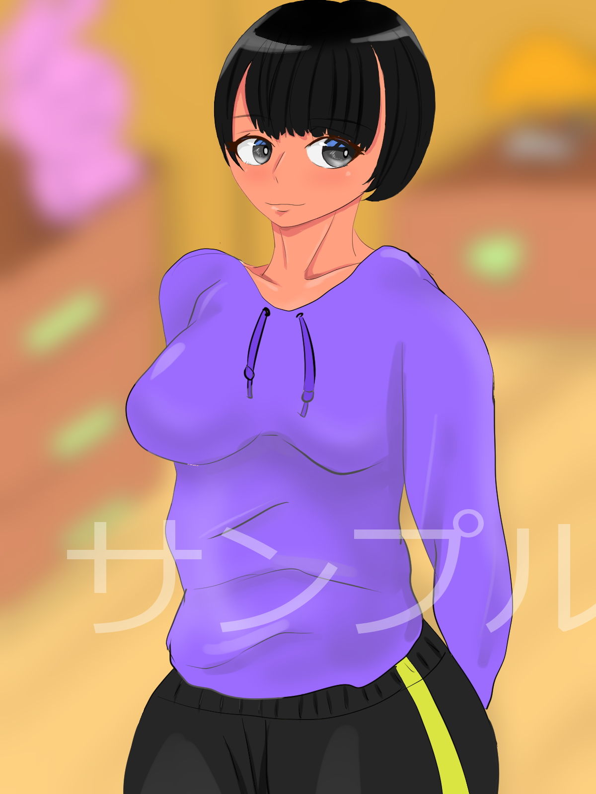 サンプル画像1:イラスト集 競泳水着(DTbrothers) [d_206695]