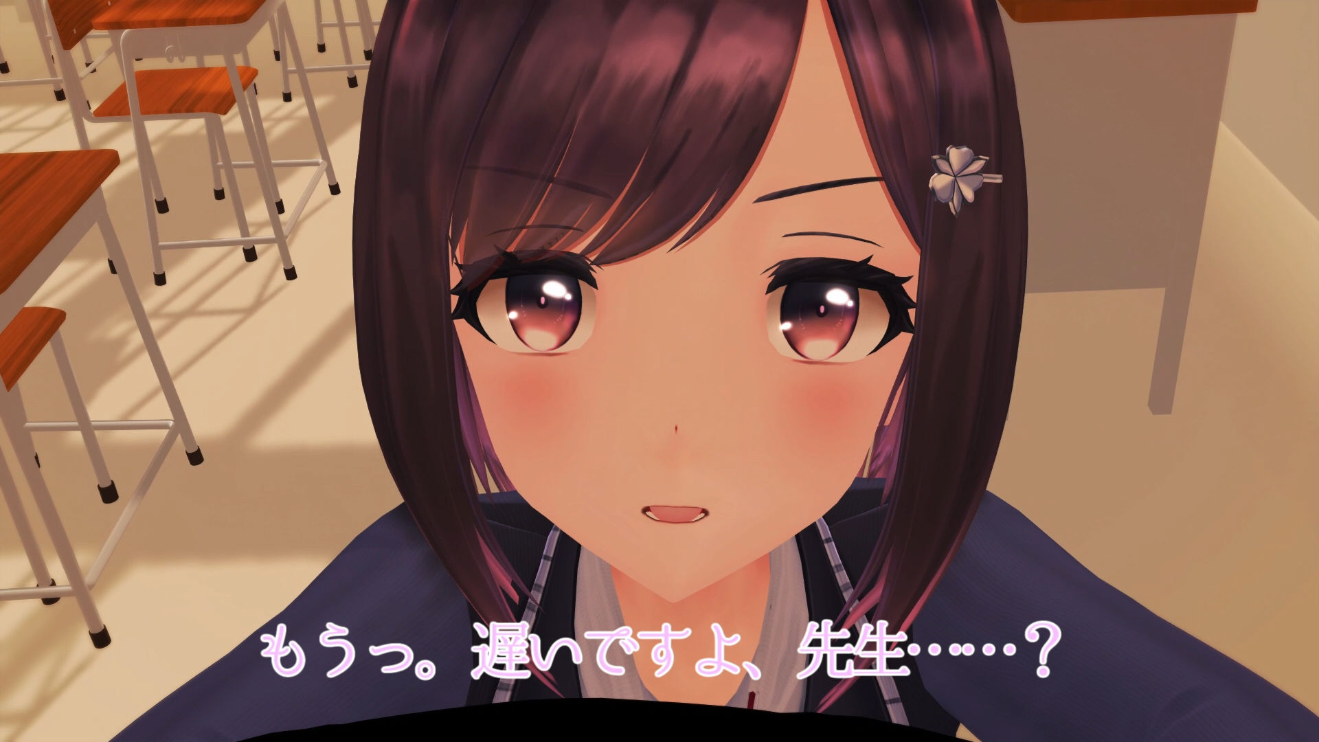 サンプル画像1:巨乳な生徒と教師なアナタの放課後ヒミツ逢瀬？(えもえちプロダクション) [d_206789]