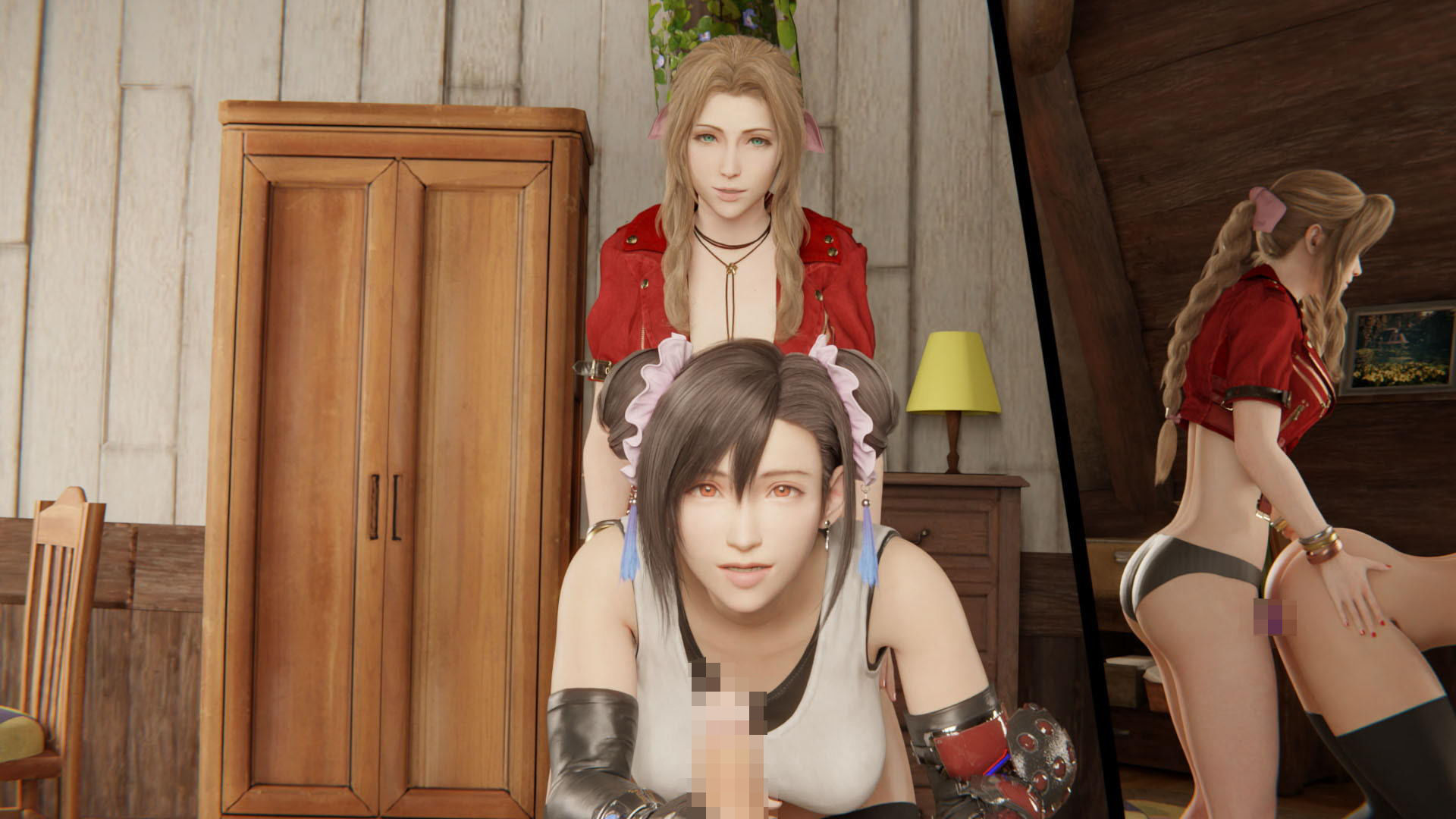 サンプル画像2:ファイナルファック〜禁断の三角関係〜VR(HentaiVR) [d_206954]