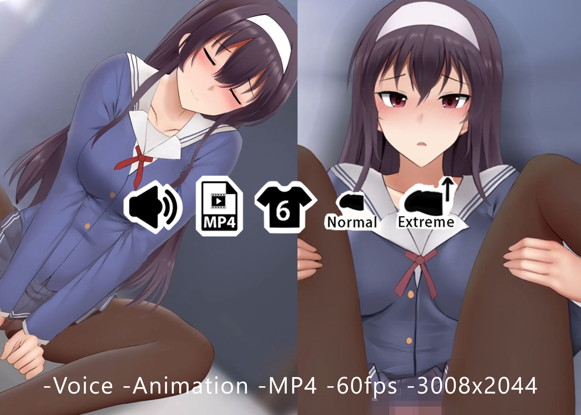 サンプル画像1:詩羽 – 同人動画 （ぎんハハ）(ぎんハハ) [d_207138]