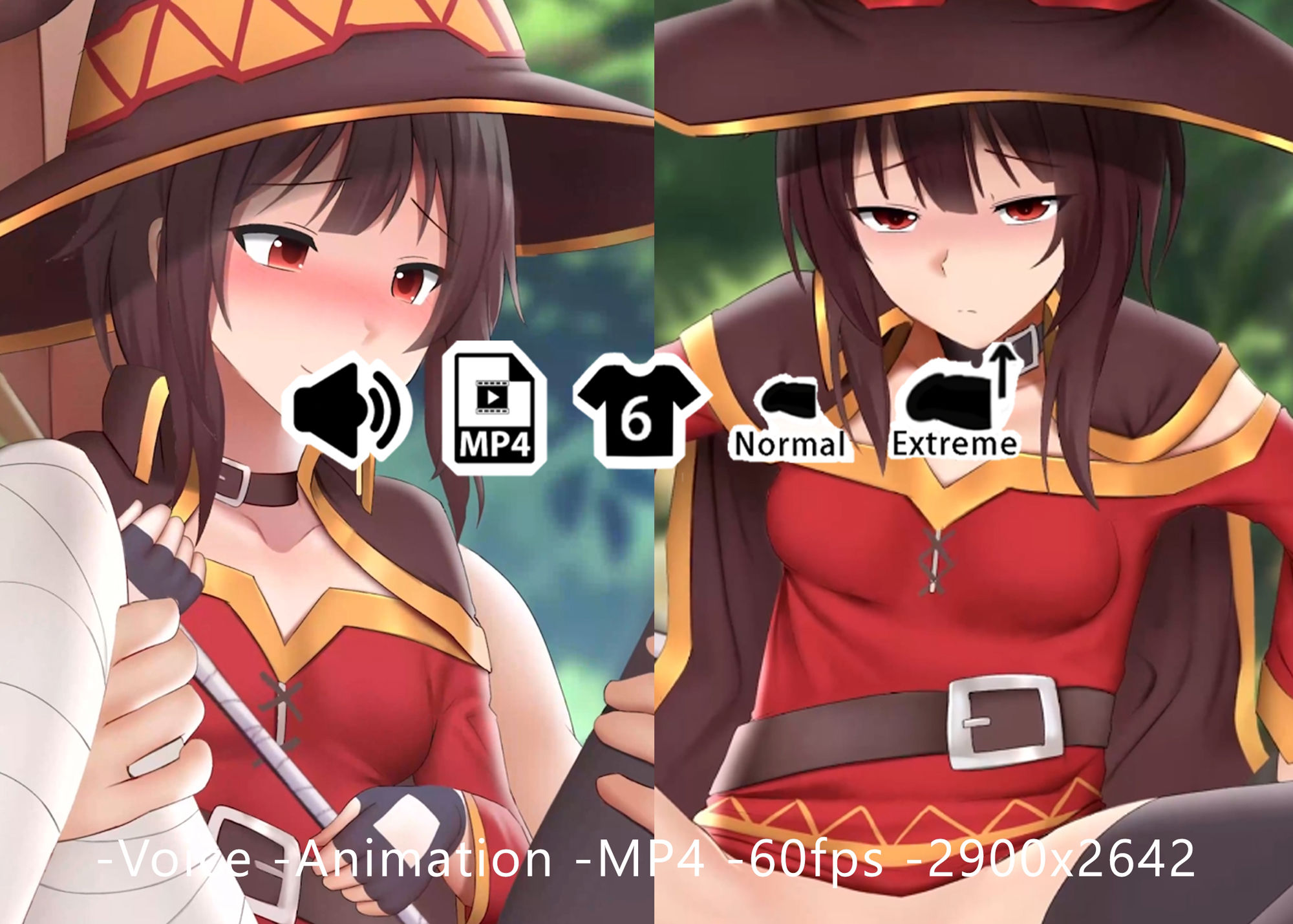 サンプル画像1:めぐみん – 同人動画 （ぎんハハ）(ぎんハハ) [d_207840]