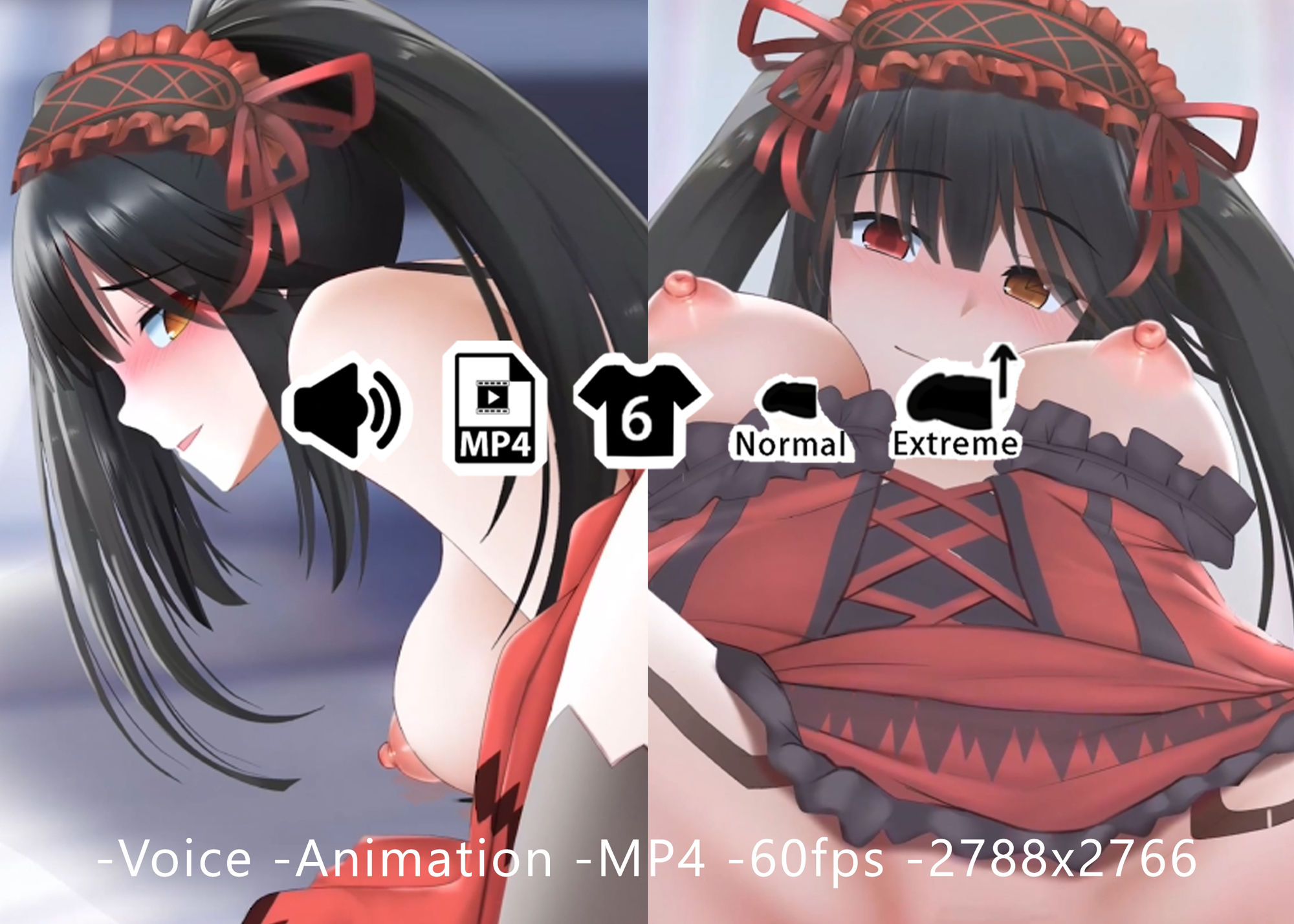 サンプル画像1:狂三 – 同人動画 （ぎんハハ）(ぎんハハ) [d_207843]