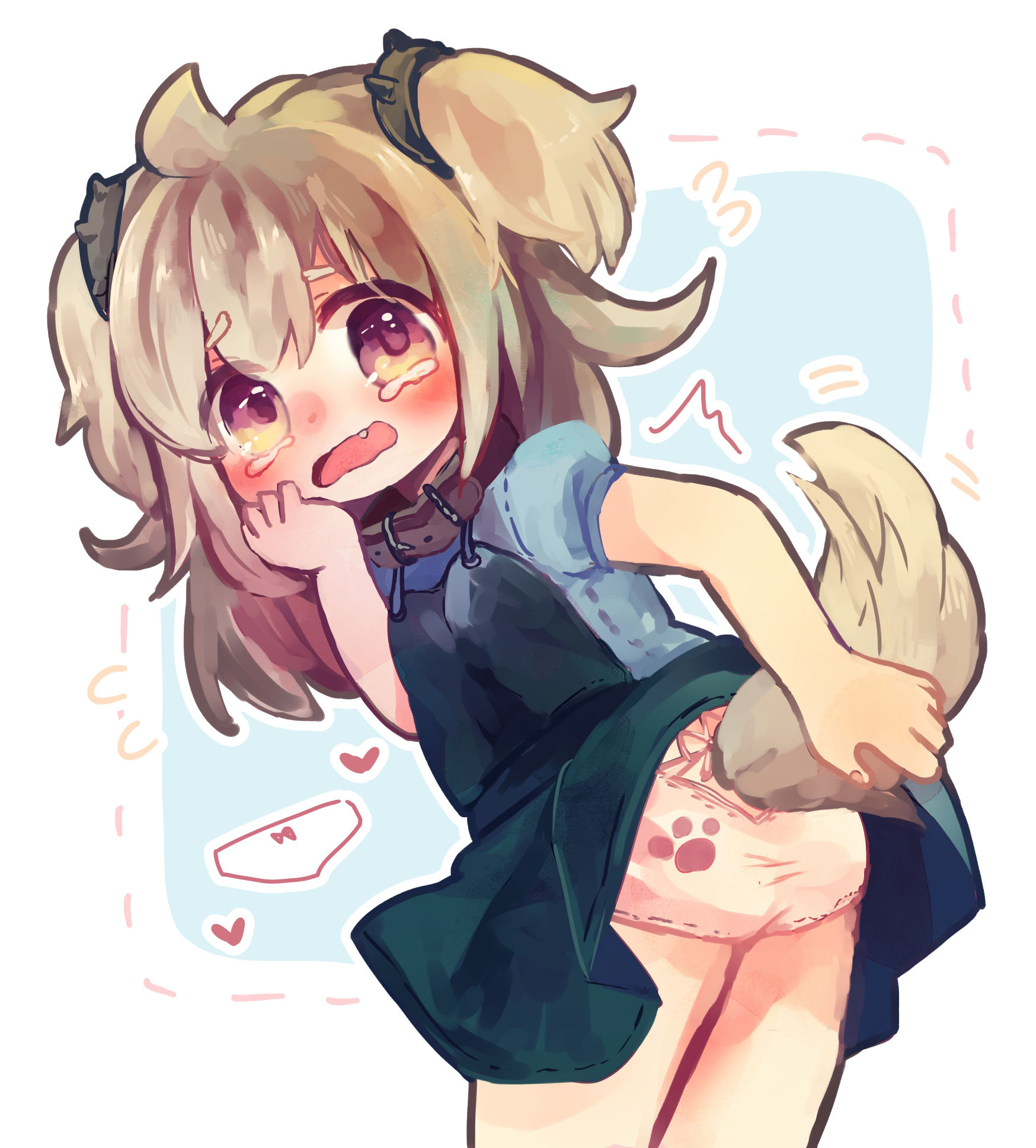 サンプル画像2:おしおきわんこえっちイラスト集(廃蜜灯) [d_208313]