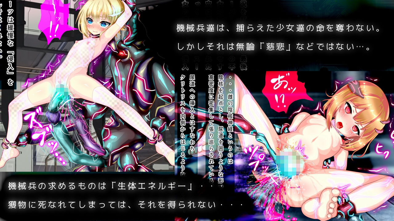 サンプル画像3:強●絶頂機械姦3 あらゆる少女をメス堕ちさせる快楽拷問暴走機兵に征服された世界(メランコル) [d_208327]