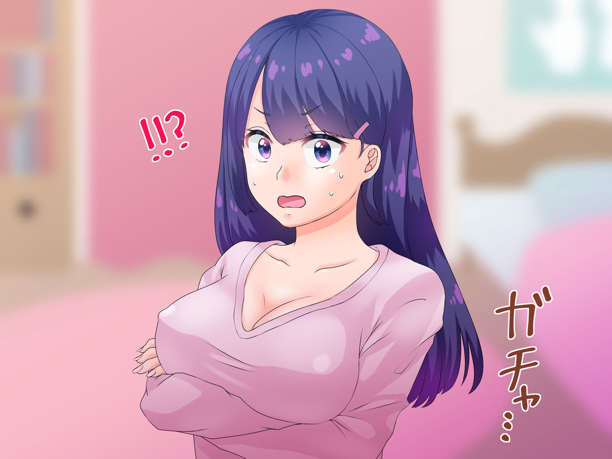 サンプル画像1:妹の裏アカ特定したので中出し本番してやった(ぽよぽよデイズ) [d_208411]