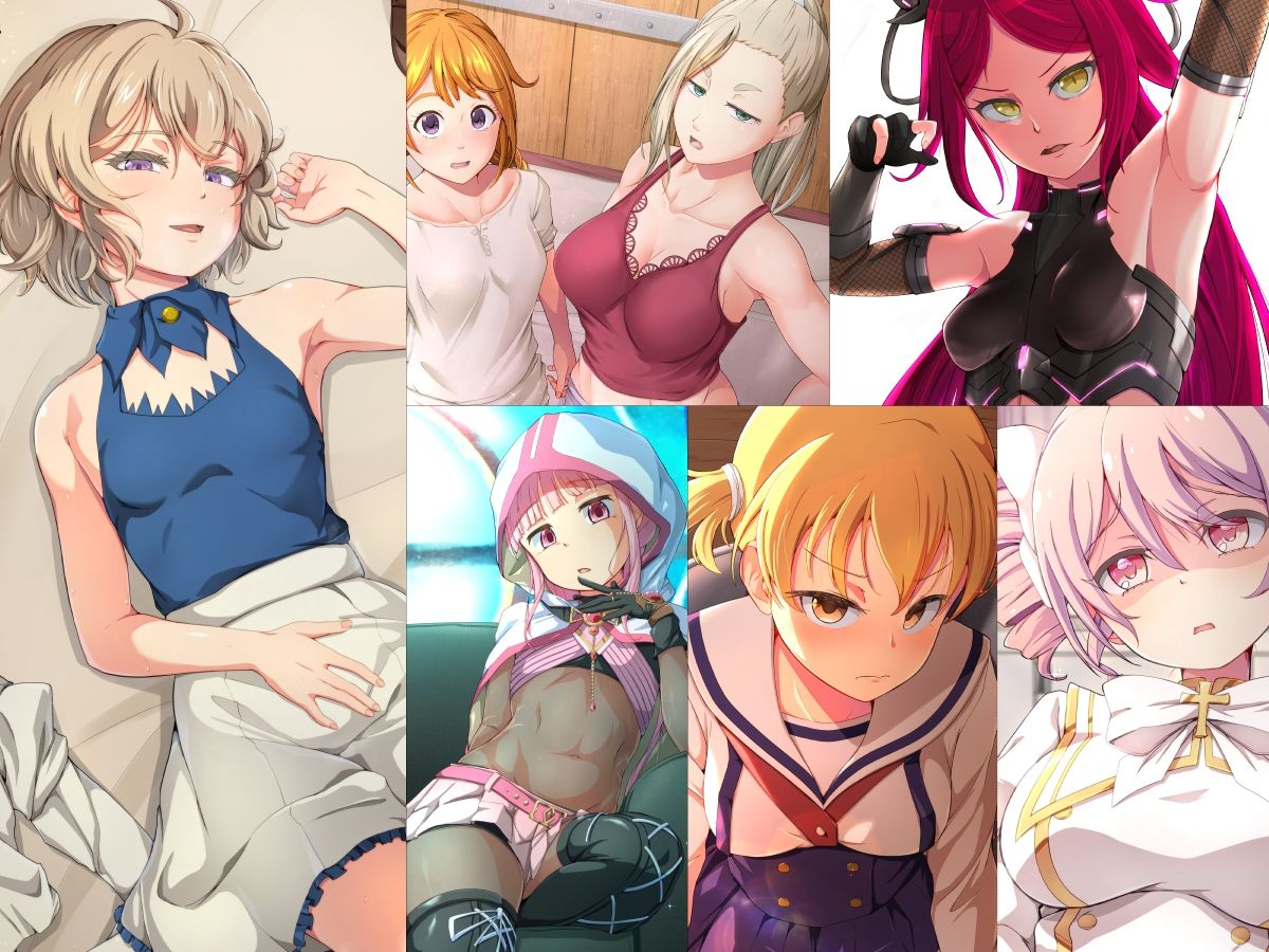 サンプル画像1:2013-2020年を振り返る-アニメよろずCG集まとめ-(おいしいうどん) [d_208486]