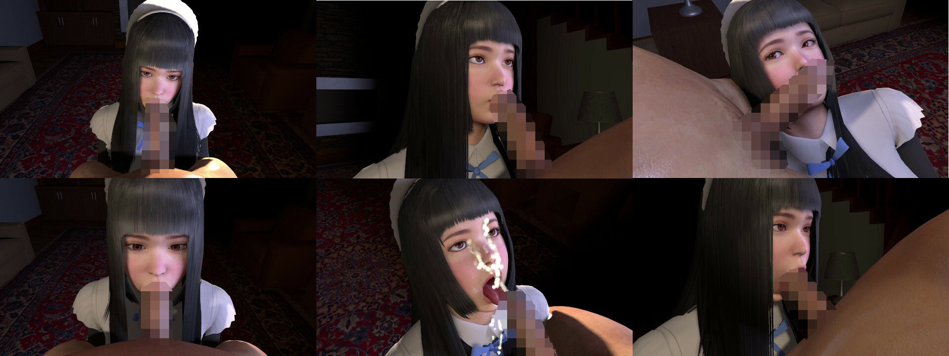 サンプル画像2:メイドさんのご奉仕動画(音無) [d_209143]