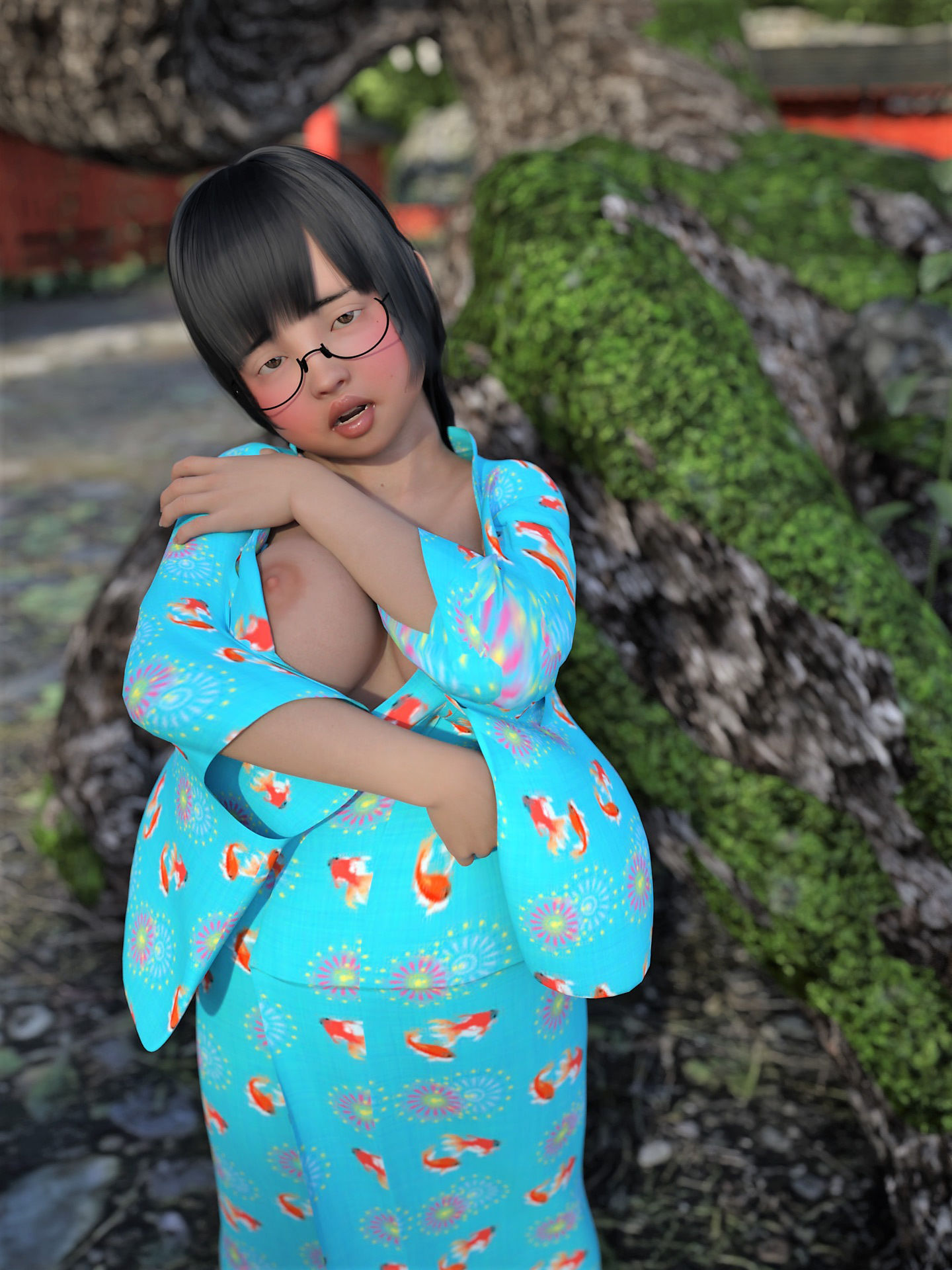 サンプル画像3:妄想直送 CG写真集 vol.11 脱衣 Strip Fantasy(妄想具現化機関) [d_209339]