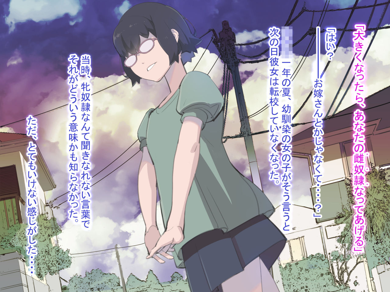 サンプル画像1:もし、とびっきりの可愛い女の子があなたの牝奴●になってあげると言われたら・・・？(十時企画) [d_209379]