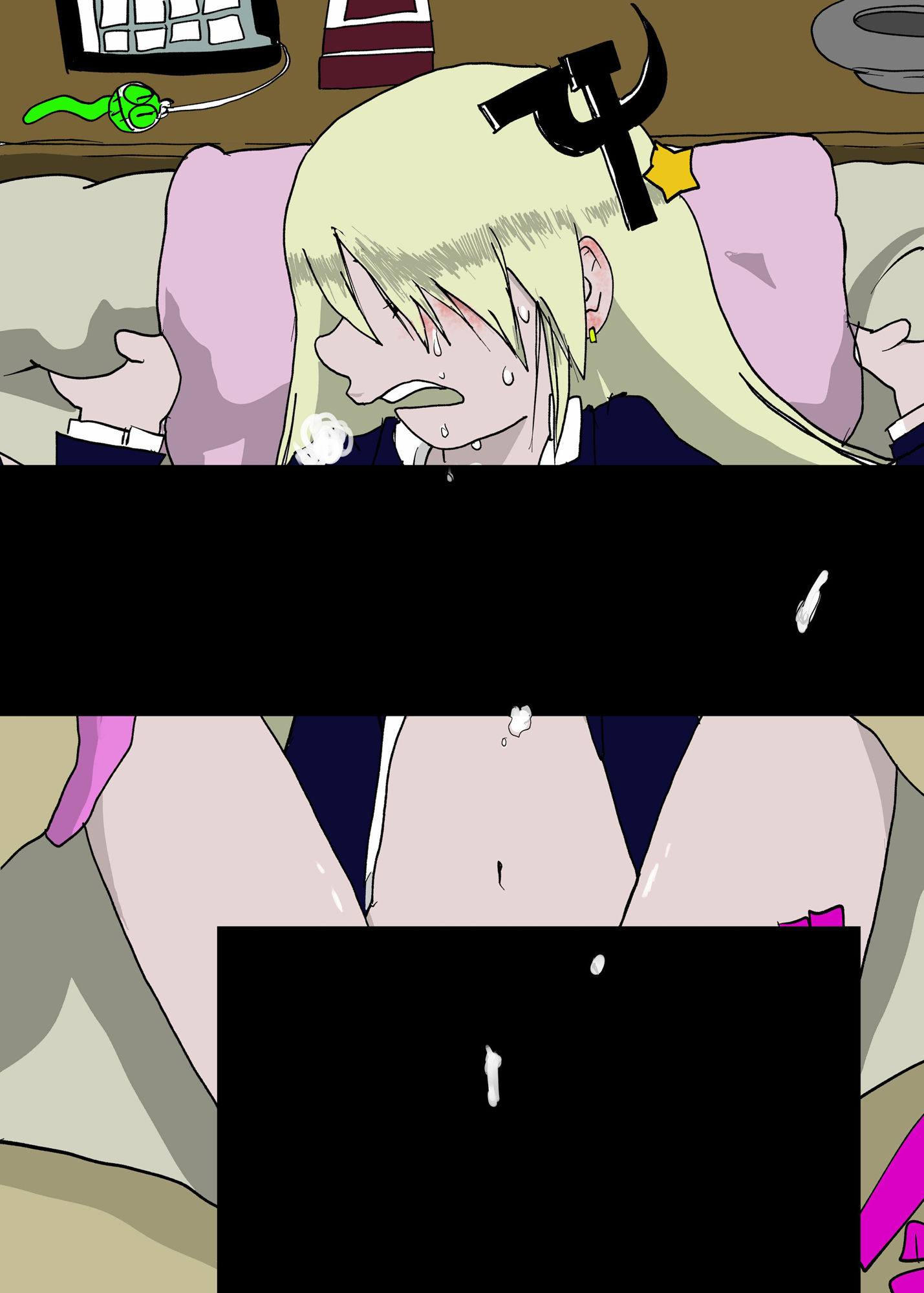 サンプル画像3:【逃げらんねえぞ】調子に乗った白人ギャルを、支配せよ【白人女子】(どきどき・共産女学園) [d_209847]