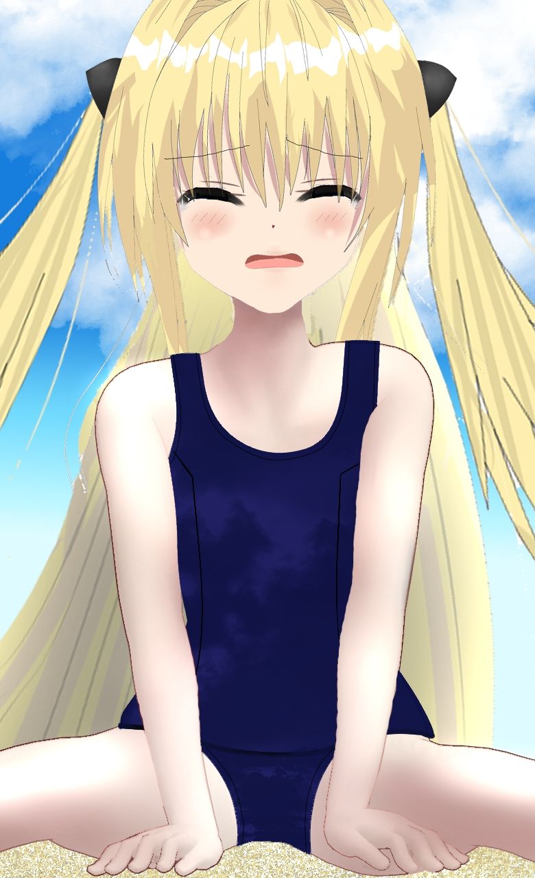 サンプル画像1:ヤ〇ちゃん風少女とビーチで青姦 CG集(柊木犀) [d_210917]