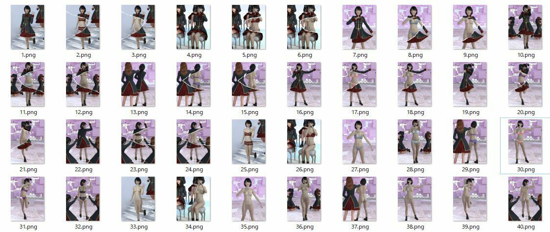 サンプル画像4:妄撮 アイドル編(ラビットバナナ) [d_210989]