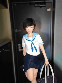 サンプル画像5:いたずら団地 さやかちゃん編(Tacroscript) [d_211407]