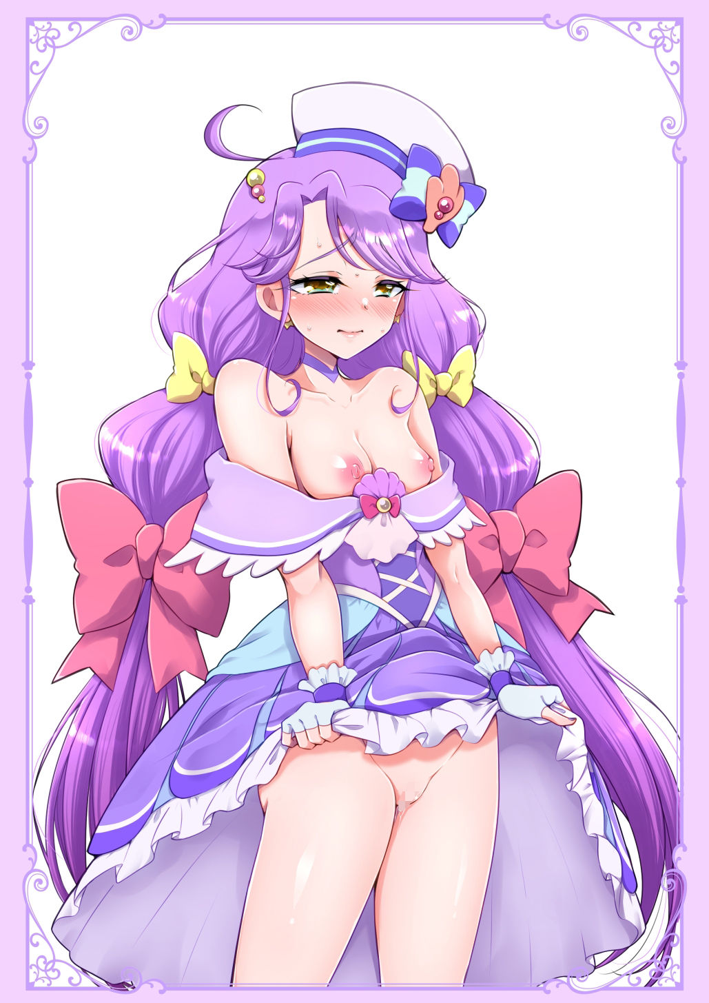 サンプル画像2:キュアトロ2021！〜プ〇キュアにトロ顔させてみた〜(ろーぷあいらんど) [d_211565]