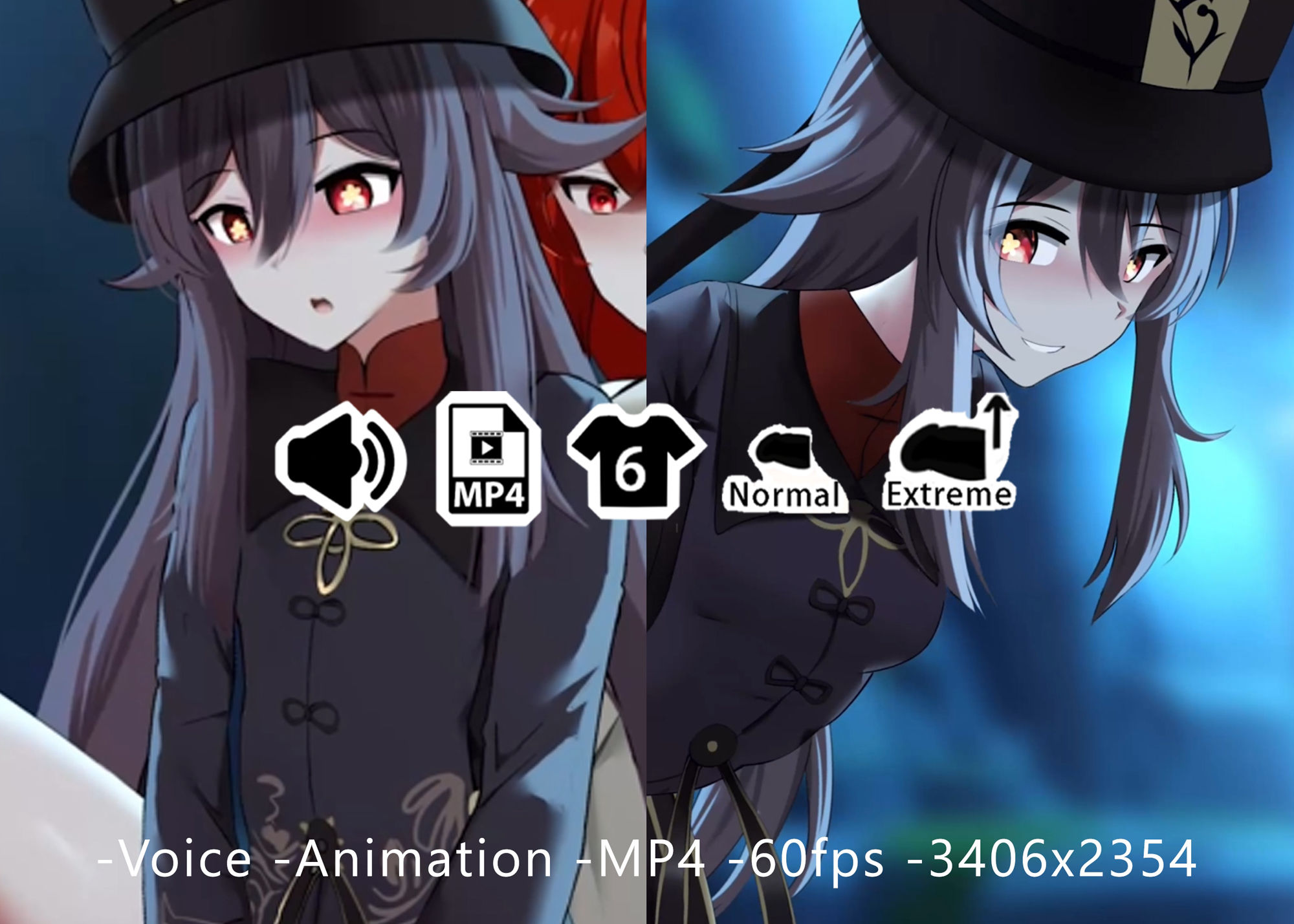 サンプル画像1:胡桃 – 同人動画 （ぎんハハ）(ぎんハハ) [d_211702]