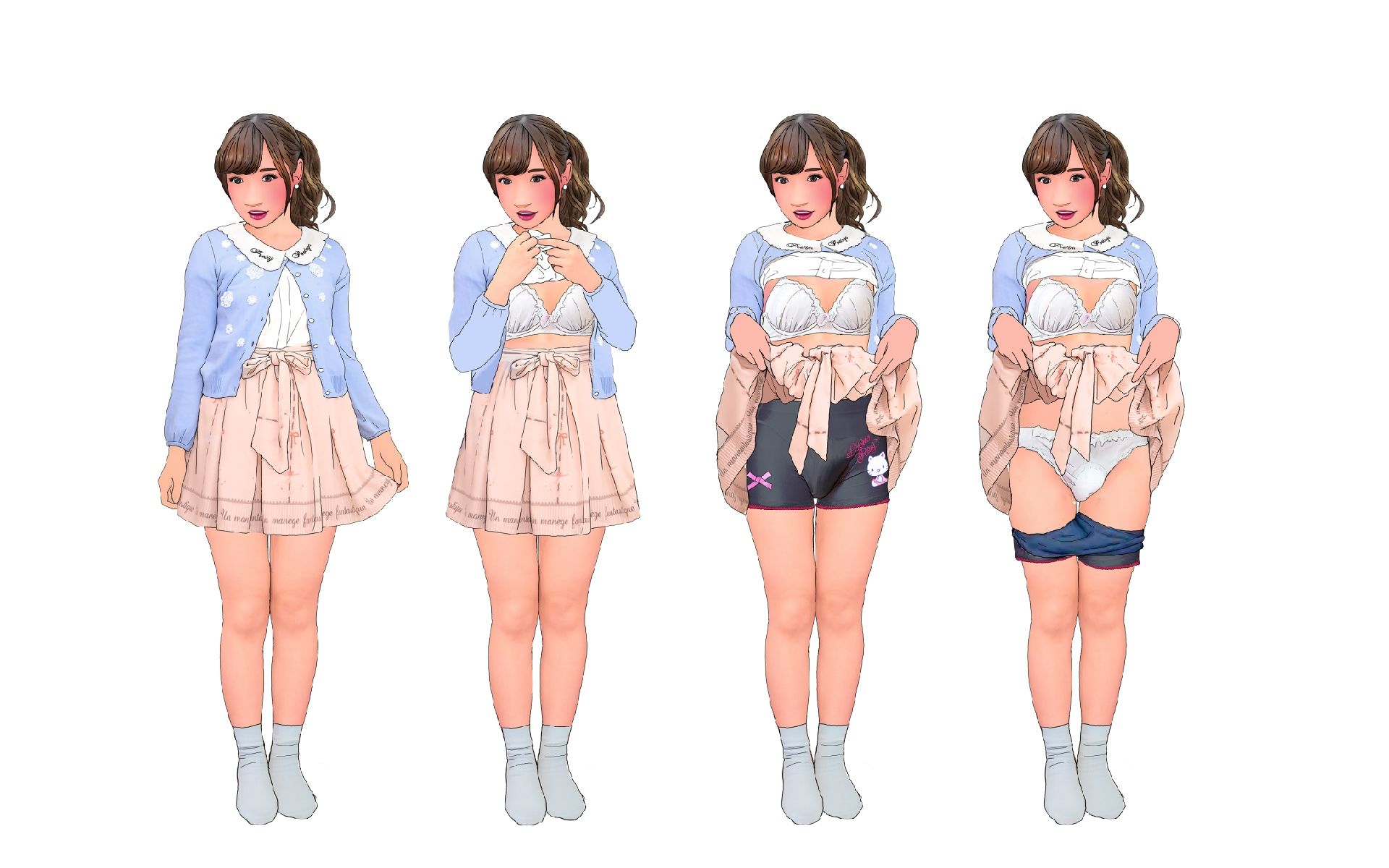 サンプル画像1:男の娘スクラップブック(Girlboy) [d_212194]